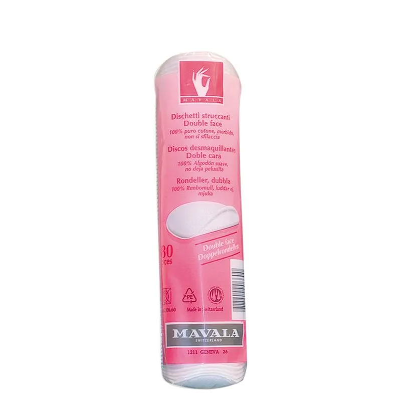 Discos de Algodão Mavala Cotton Pads com 80 Unidades
