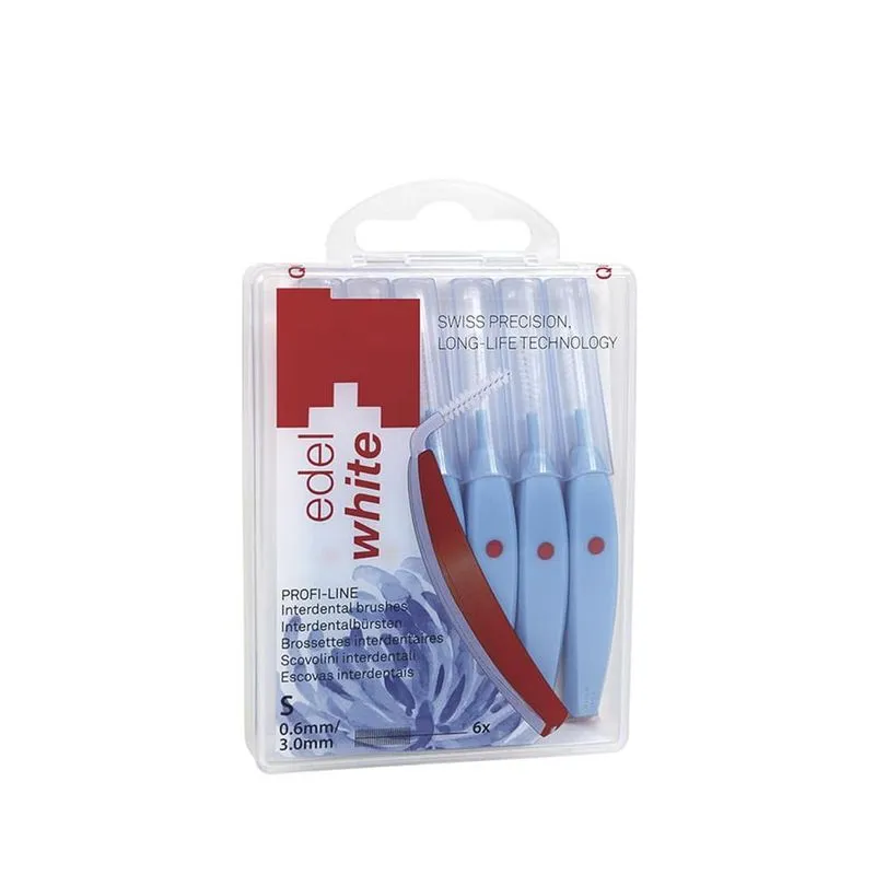 Edel White - Kit Escova Interdental S 0,60mm