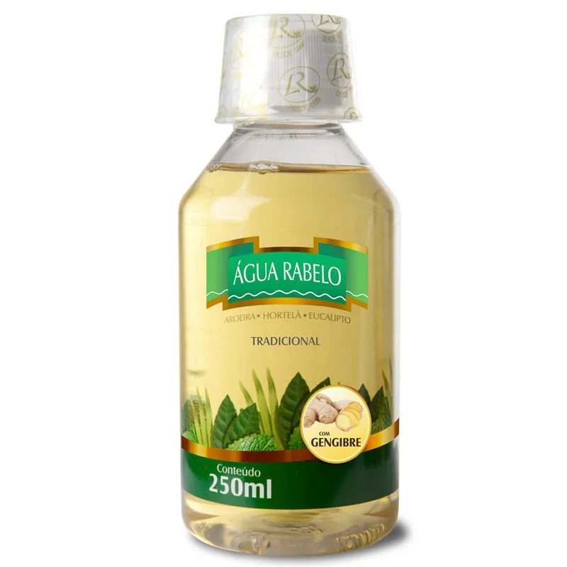 Enxaguante Bucal Água Rabelo Sabor Gengibre 250ml