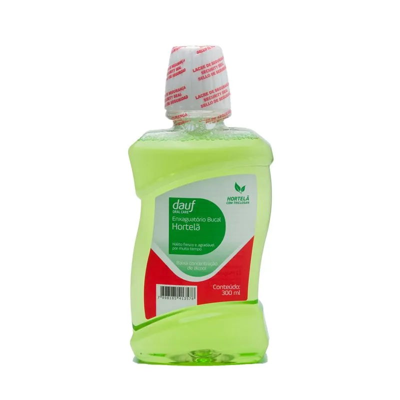 Enxaguante Bucal Dauf Hortelã 300ml