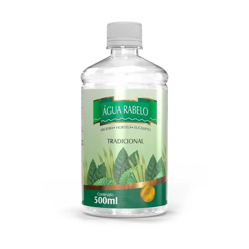 Enxaguante Bucal Água Rabelo Sabor Tradicional 500ml