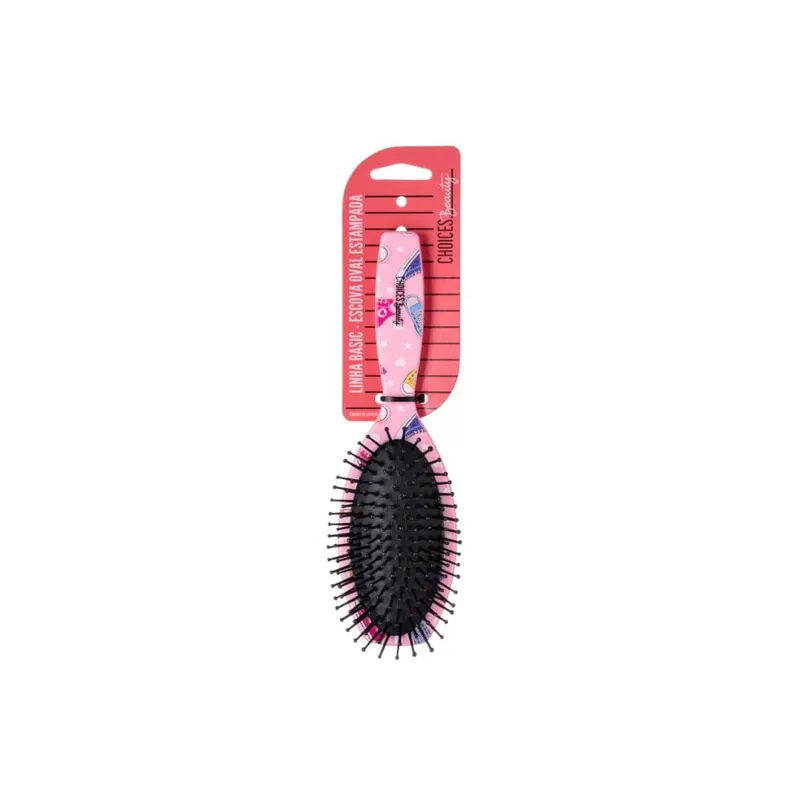 Escova De Cabelo Almofada Oval Choices Beauty 1 Unidade