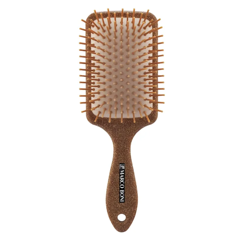 Escova De Cabelo Marco Boni Raquete Média Coleção Coconut 1 Unidade