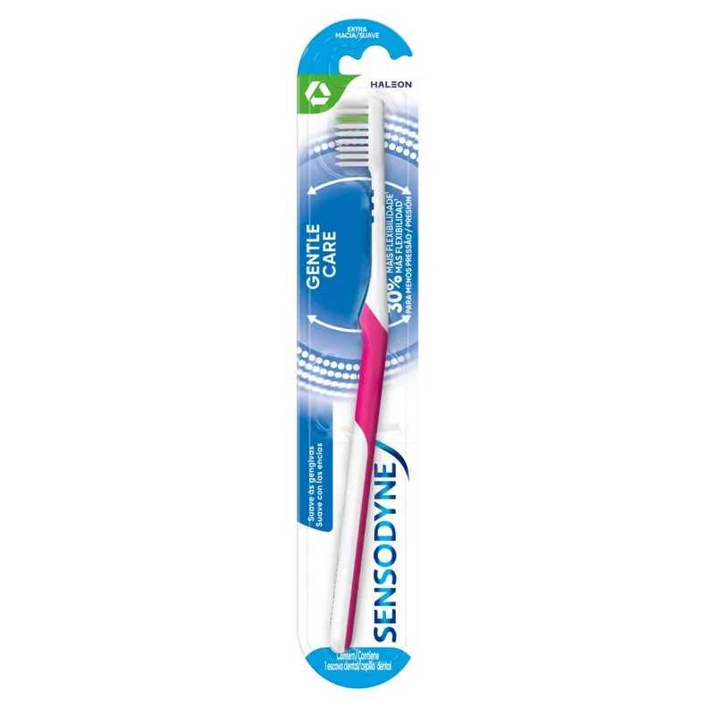 Escova Dental Sensodyne Gentle Cerdas Extra Macias para Dentes Sensíveis 1 Unidade