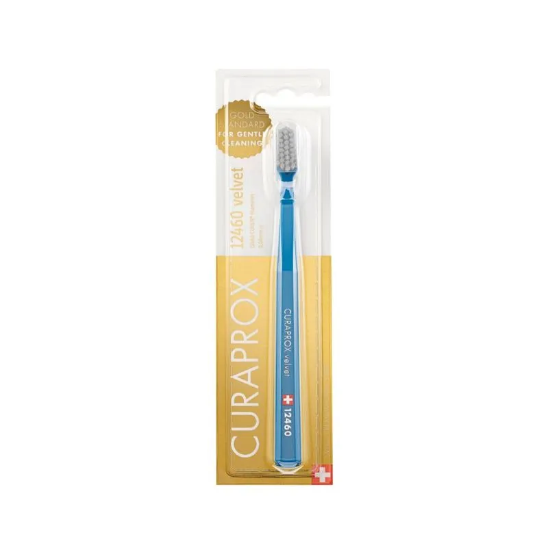 Escova Dental Curaprox 12460 Velvet Gold Standard Cerdas Ultramacias 1 Unidade