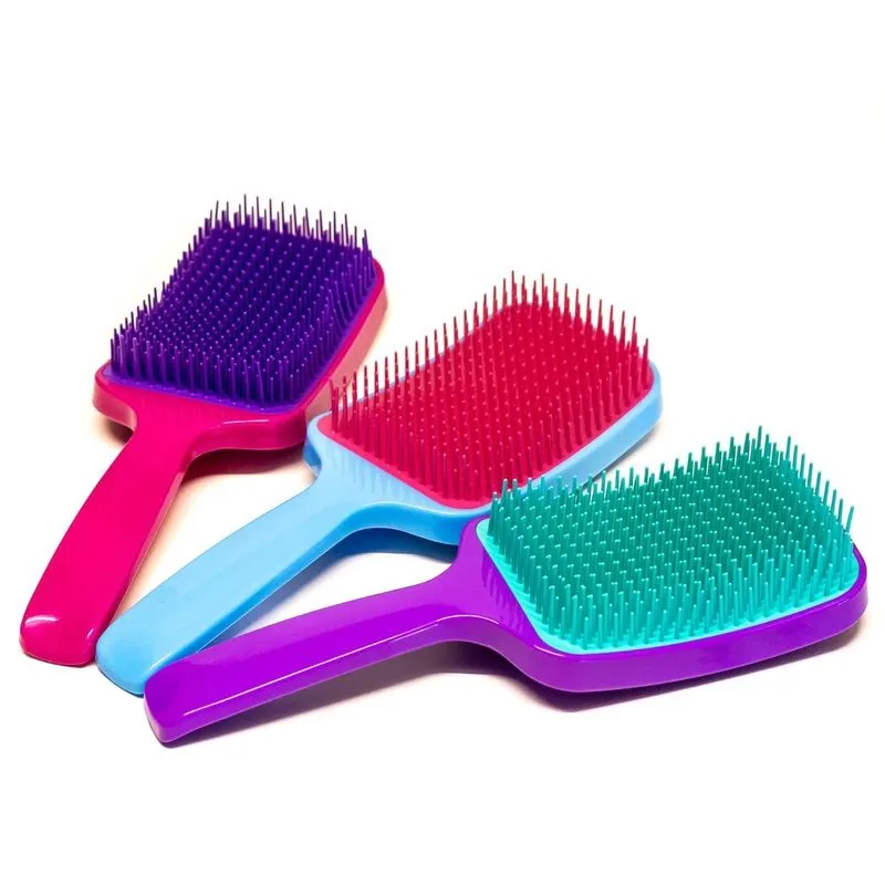 Escova Raquete Curvada Desembaraçante Flex Hair Escobel