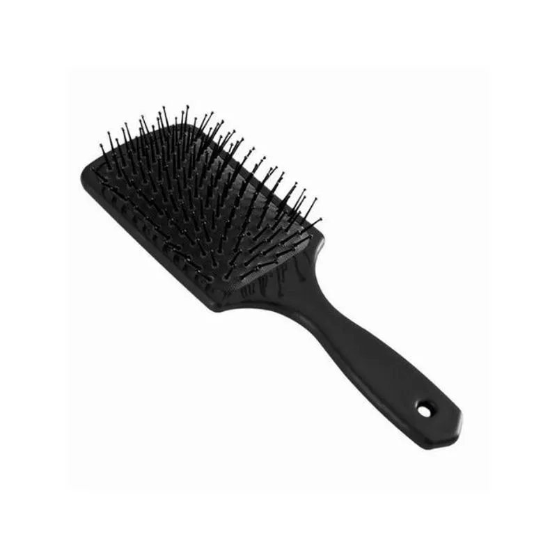 Escova Salon Line Professional Fina Raquete Almofada Black Pro