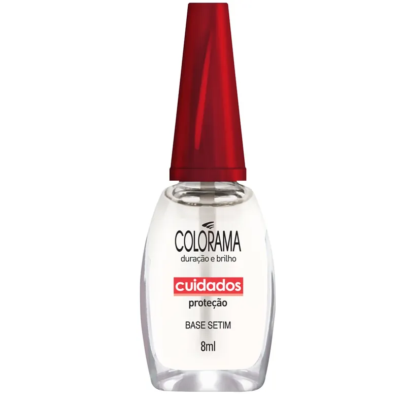 Esmalte Colorama Cuidados Proteção Base Setim Translúcido 8ml