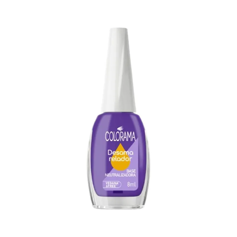 Esmalte Colorama Cuidados Desamarelador Base Neutralizadora Transparente 8ml