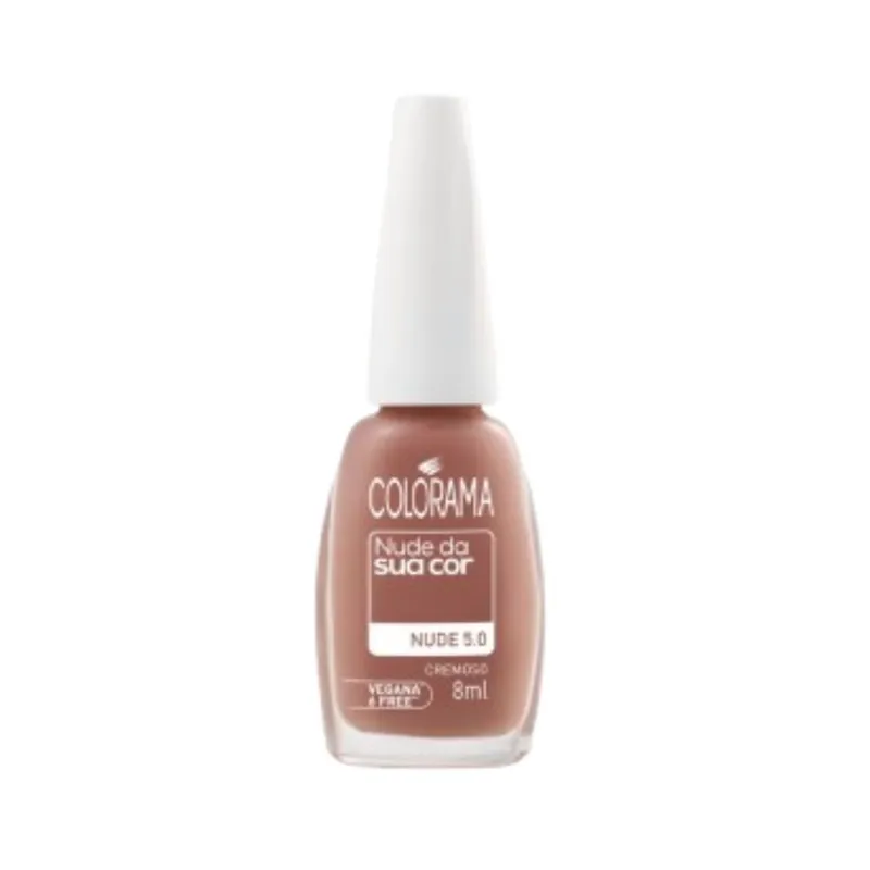 Esmalte Colorama Nude da Sua Cor 5.0 Cremoso 8ml