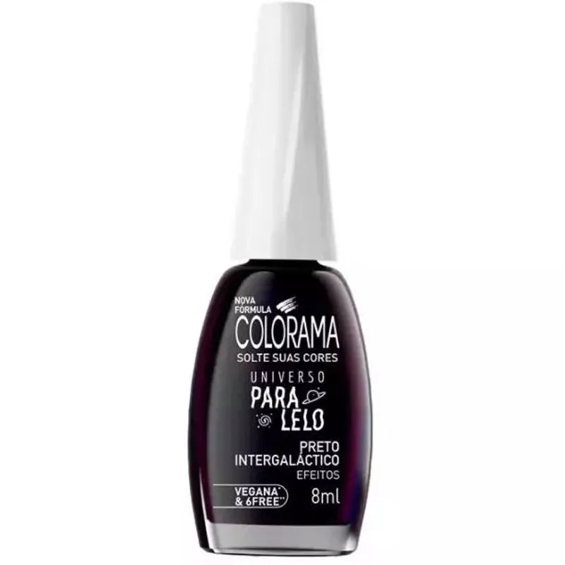 Esmalte Colorama Universo ParaLelo Preto Intergaláctico