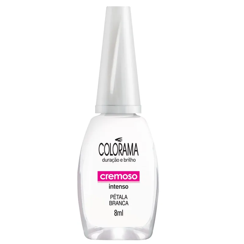 Esmalte Colorama Intenso Pétala Branca Cremoso 8ml