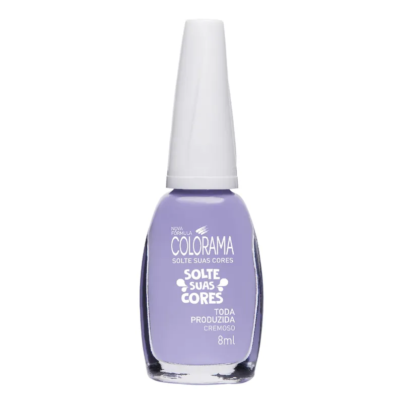 Esmalte Colorama Solte Suas Cores Toda Produzida Cremoso 8ml
