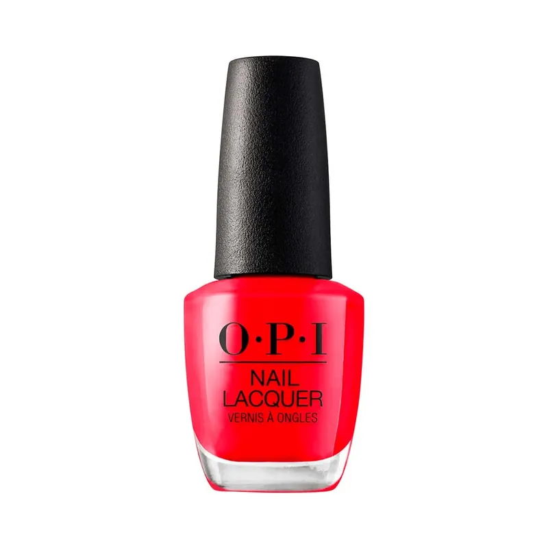 Esmalte OPI Nail Lacquer Charged Up Cherry Cremoso 15ml