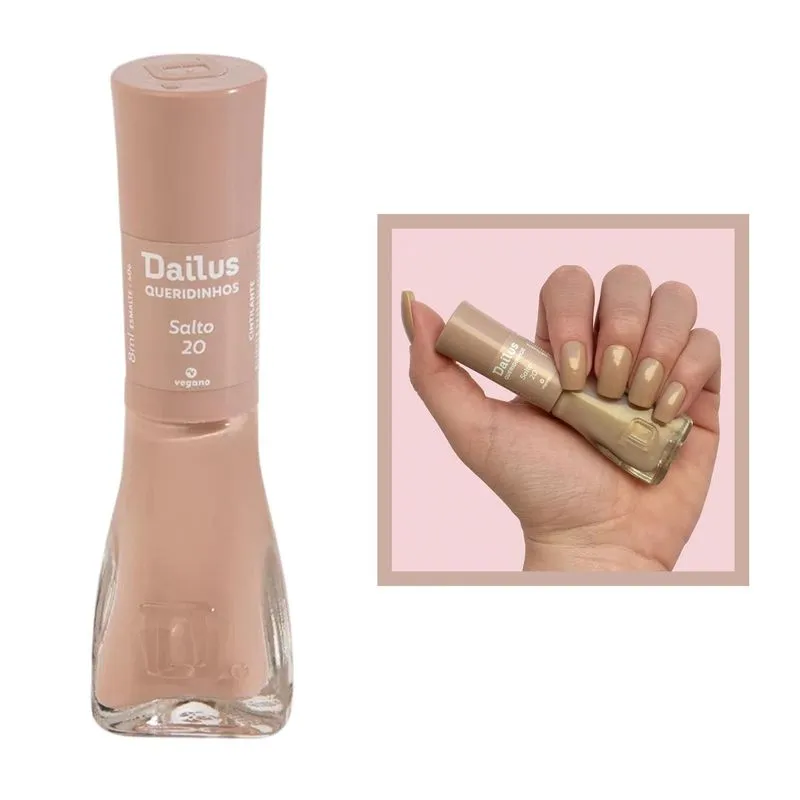 Esmalte Dailus Cintilante Queridinhos Salto 20