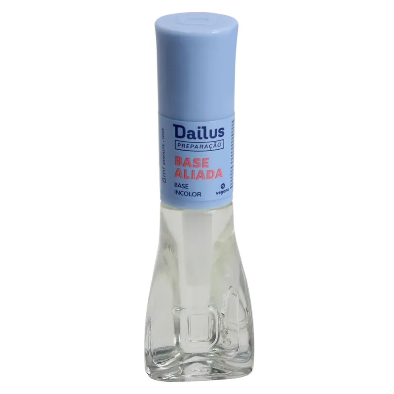 Esmalte Dailus Preparação Base Aliada Incolor Vegana 8ml