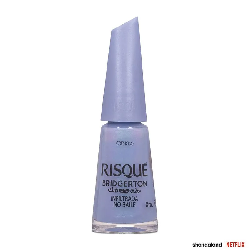 Esmalte Risqué Bridgerton Infiltrada No Baile Bridgerton Cremoso 8ml