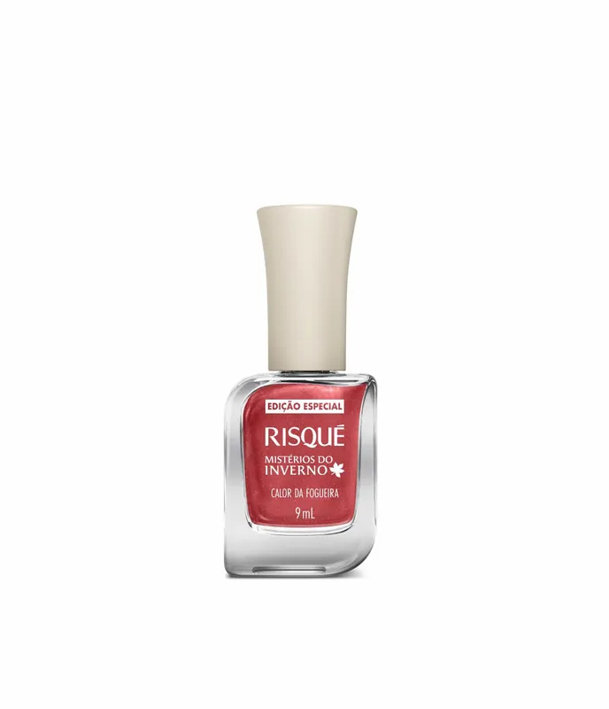 Esmalte Risqué Calor Da Fogueira Edição Especial Mistérios Do Inverno 9ml