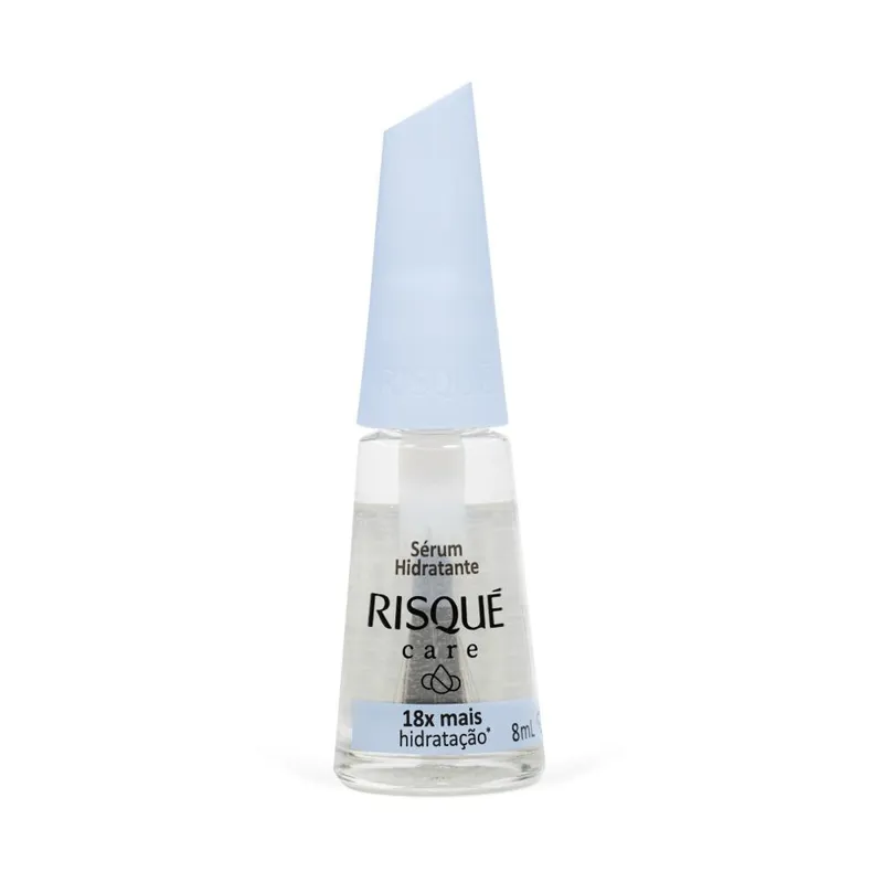 Sérum Hidratante para Cutículas e Unhas Risqué Care Hipoalergênico 8ml