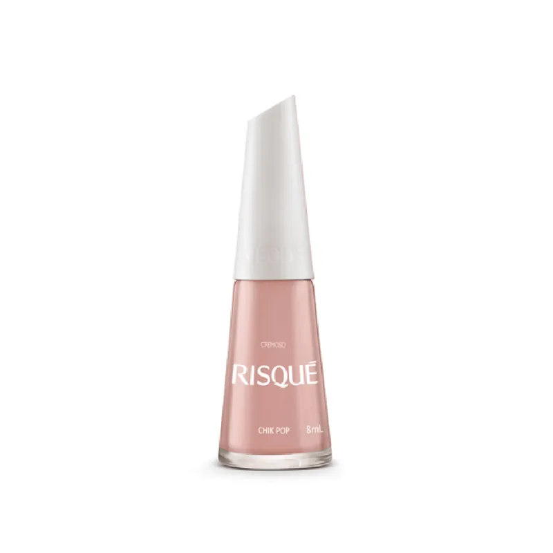 Esmalte Risqué Hipoalergênico Chik Pop Cremoso 8ml