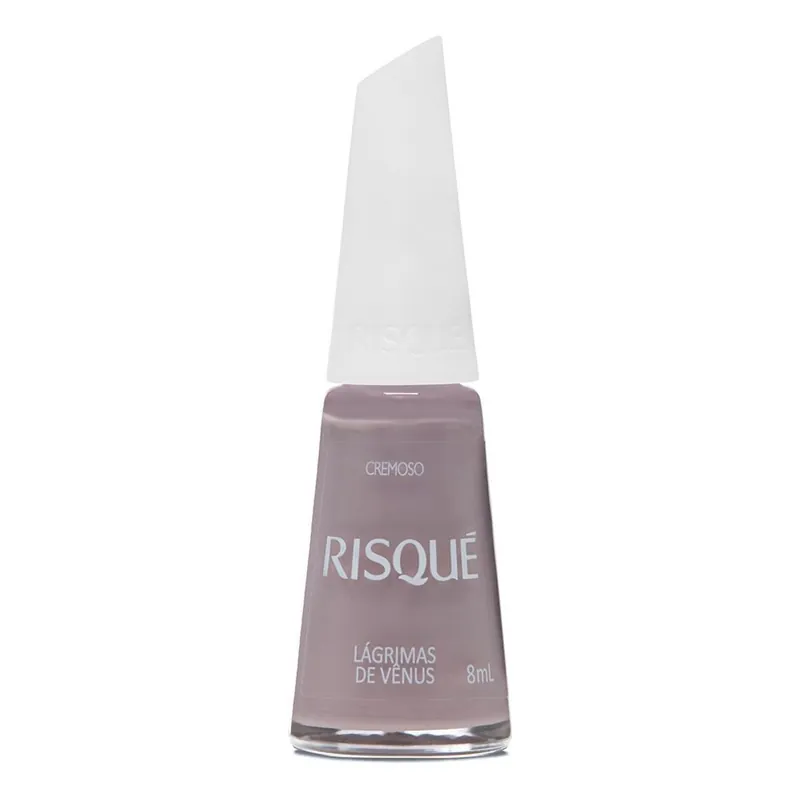 Esmalte Risqué Hipoalergênico Lágrimas de Vênus Cremoso 8ml