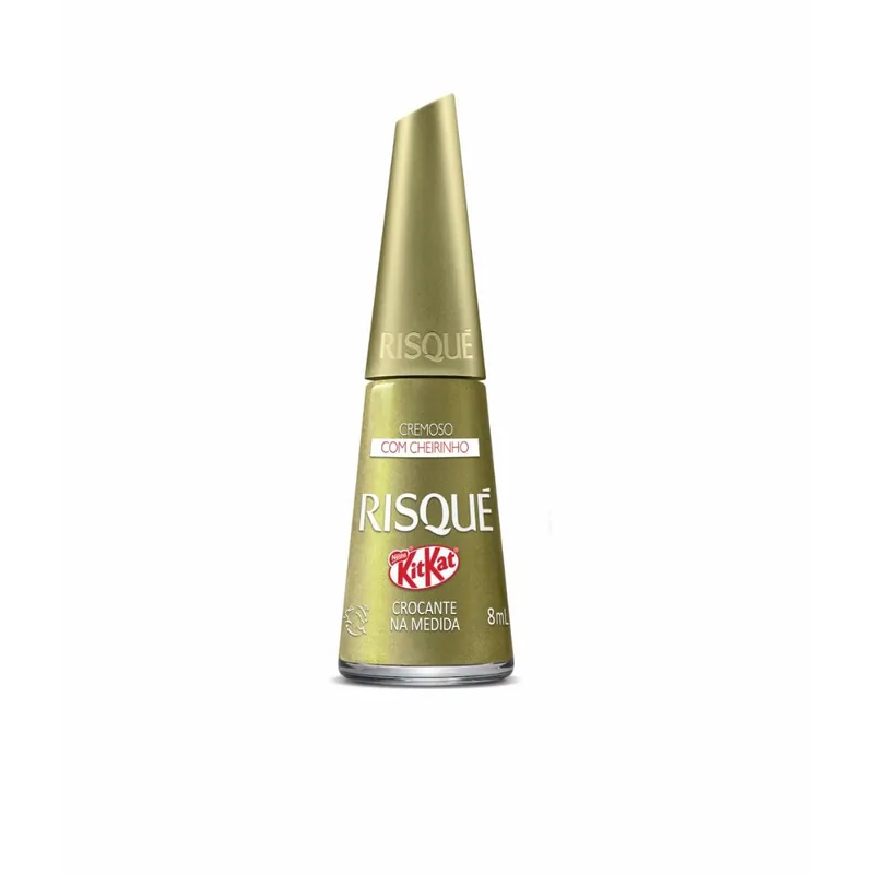 Esmalte Risqué Kitkat Cremoso Crocante Na Medida 8ml
