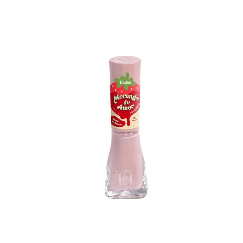 Esmaltes Dailus Morango Do Amor Calda De Açúcar 8ml