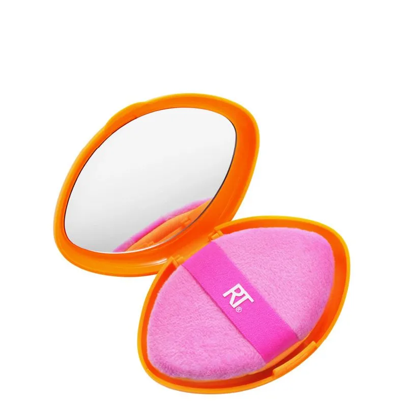 Esponja Puff 2 em 1 Real Techniques com Estojo de Armazenamento