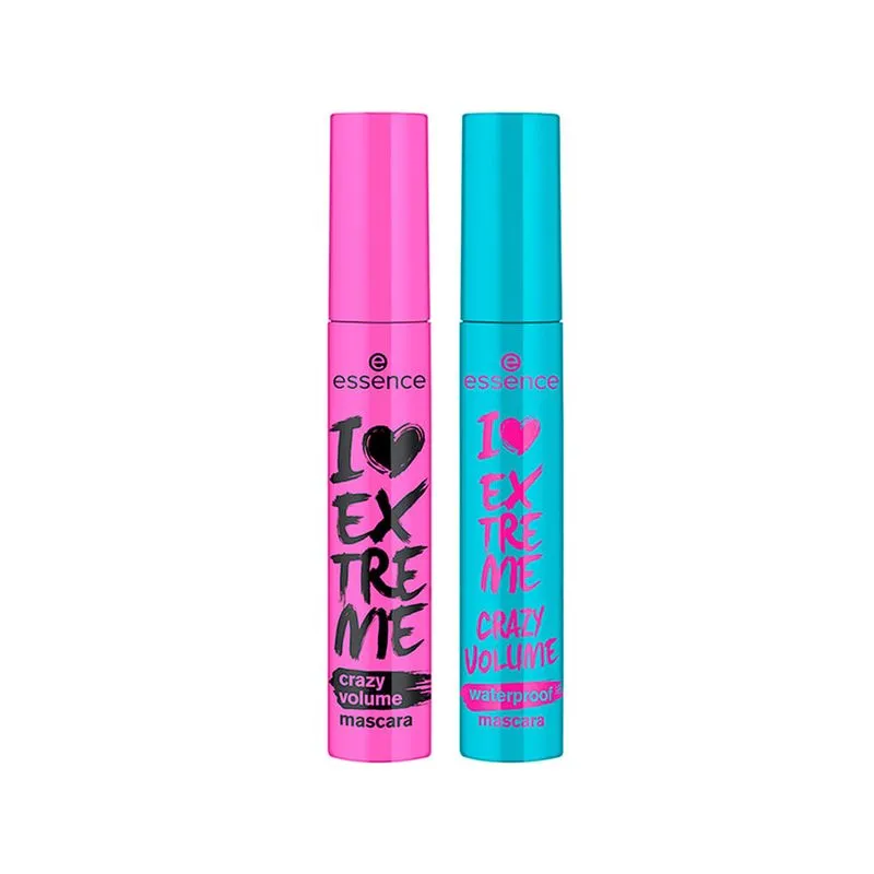 Essence - I Love Extreme Crazy Volume - Kit Máscaras de Cílios - 2 Produtos