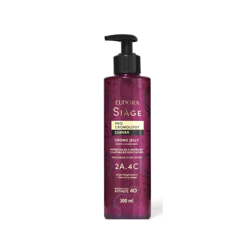 Finalizador Capilar Eudora Siàge Pro Cronology Curvas 300ml