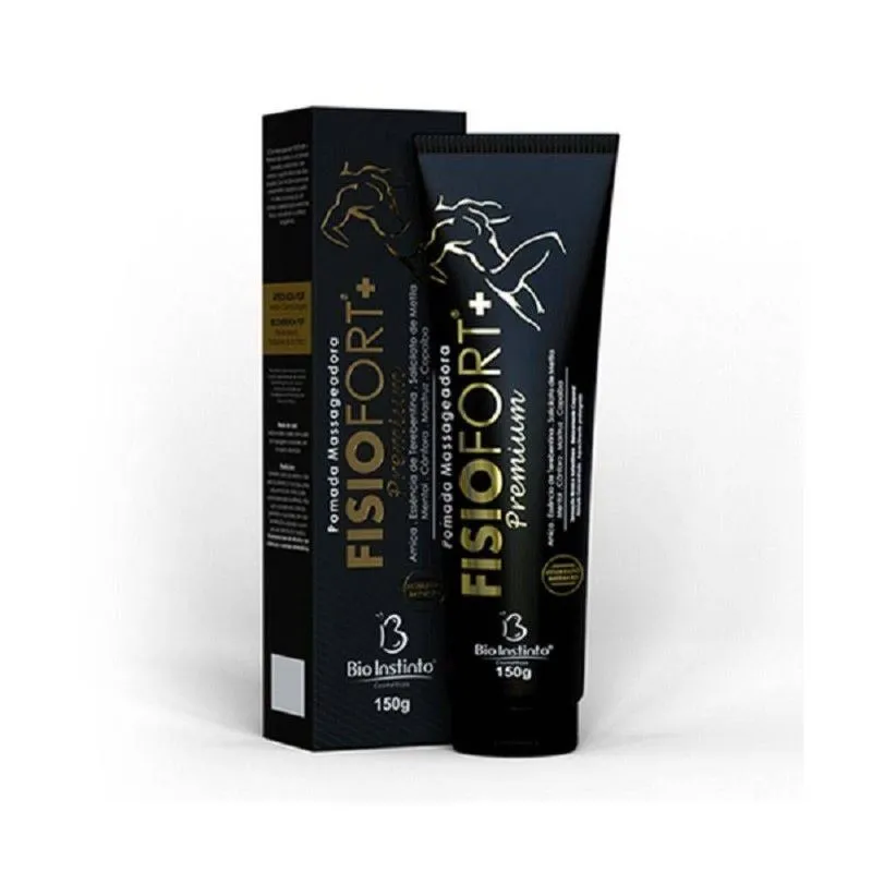 Fisiofort Premium Pomada para Massagem Bio Instinto 150g