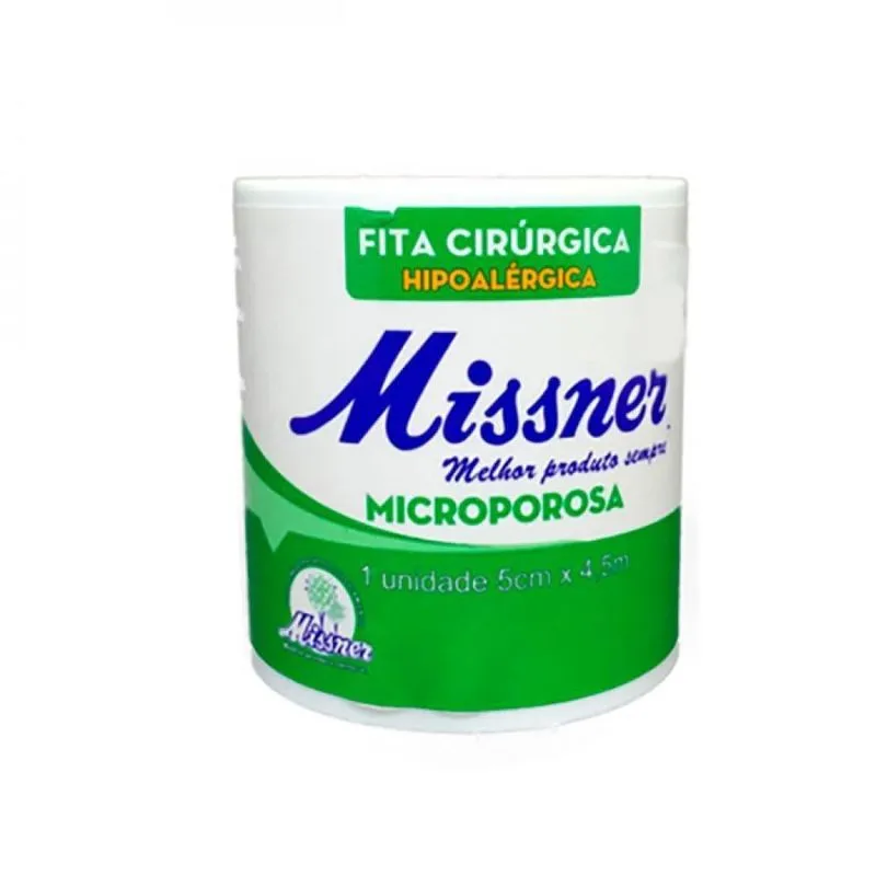 Fita Microporosa Missner 5cm x 4,5m
