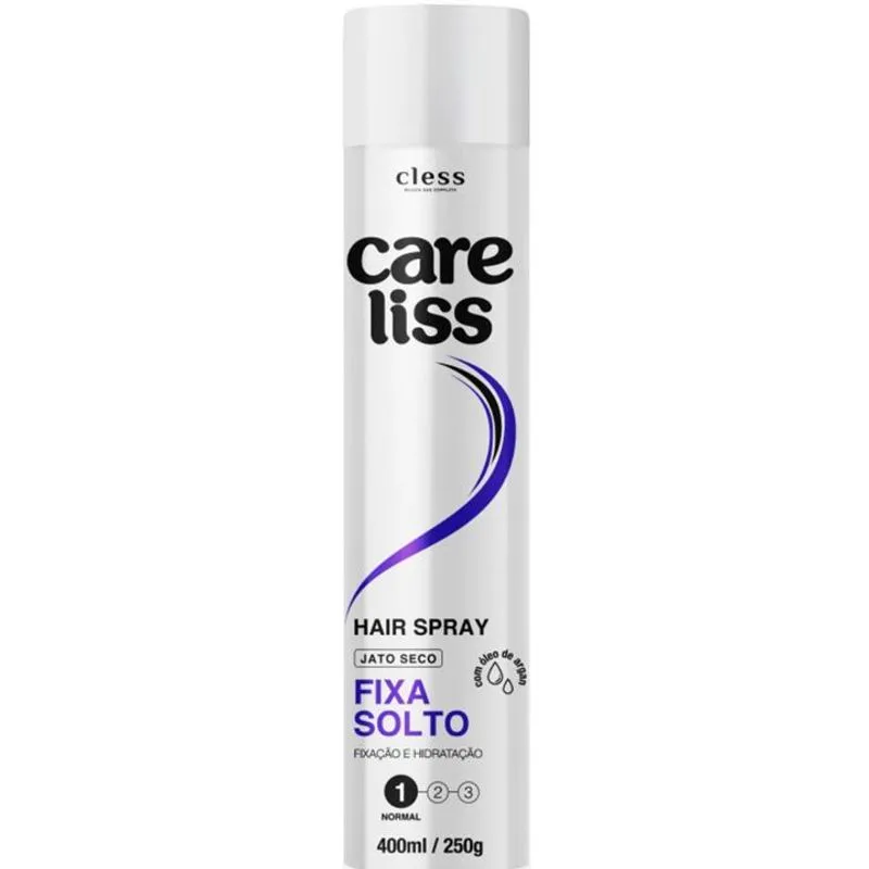 Fixador Capilar Spray Care Liss Solto Normal 400ml