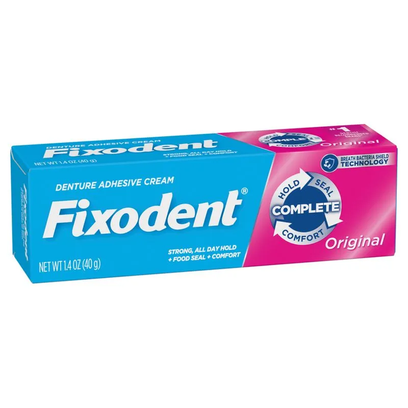 Fixador de Prótese Fixodent Complete Sabor Original Creme 40g