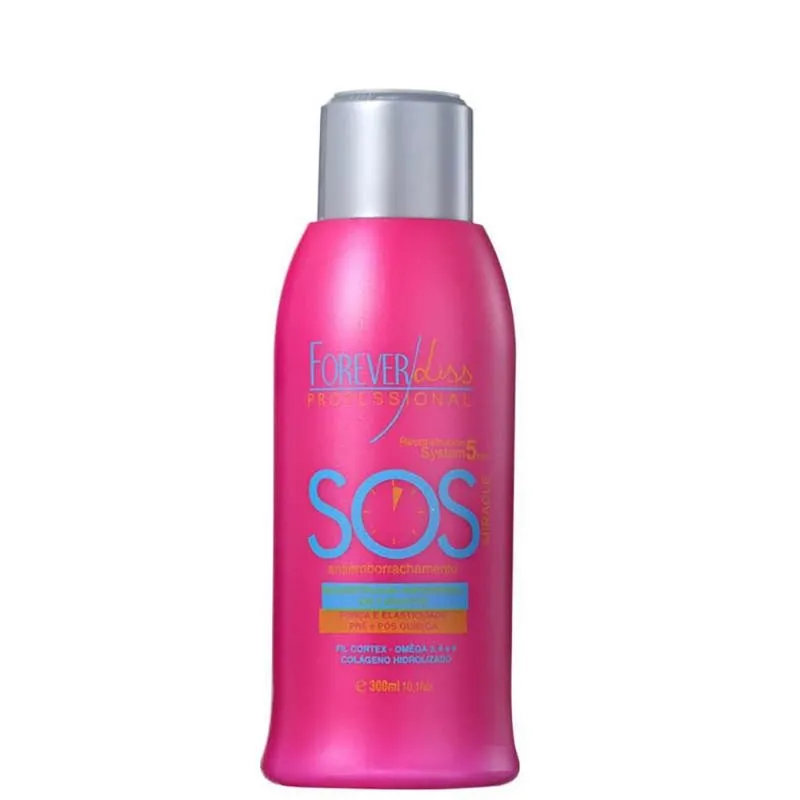 Forever Liss Professional SOS Antiemborrachamento - Máscara Reconstrução 300ml
