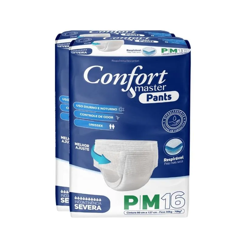 Fralda Geriátrica - Confort Master Pants - Jumbo - Incontinência