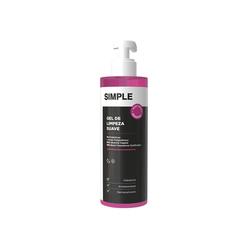 Gel De Limpeza Facial Simple Suave 350g
