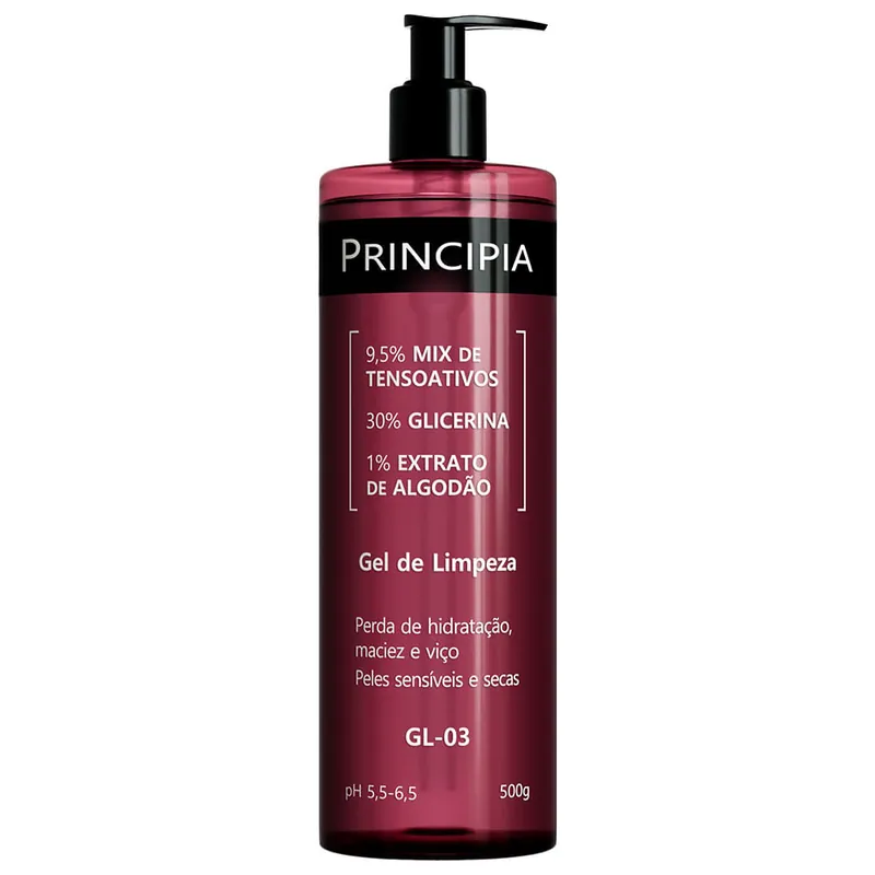 Gel De Limpeza Principia Peles Sensiveis E Secas gl-03 500ml