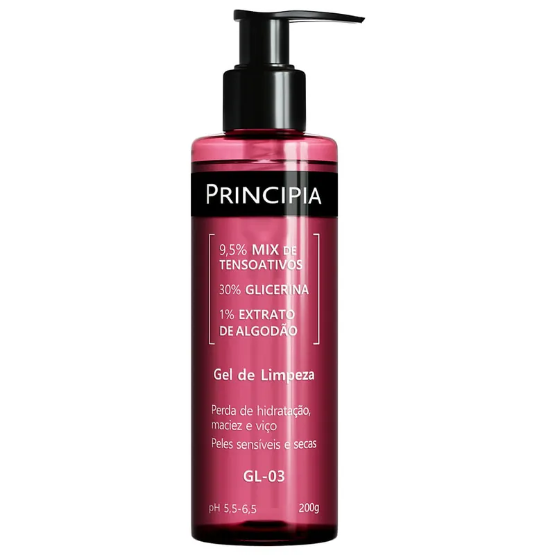 Gel De Limpeza Principia peles Sensiveis E Secas Gl-03 200ml