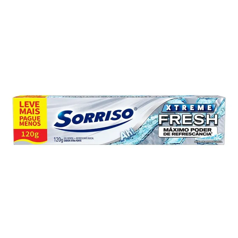 Gel Dental Sorriso Xtreme Fresh - 120g