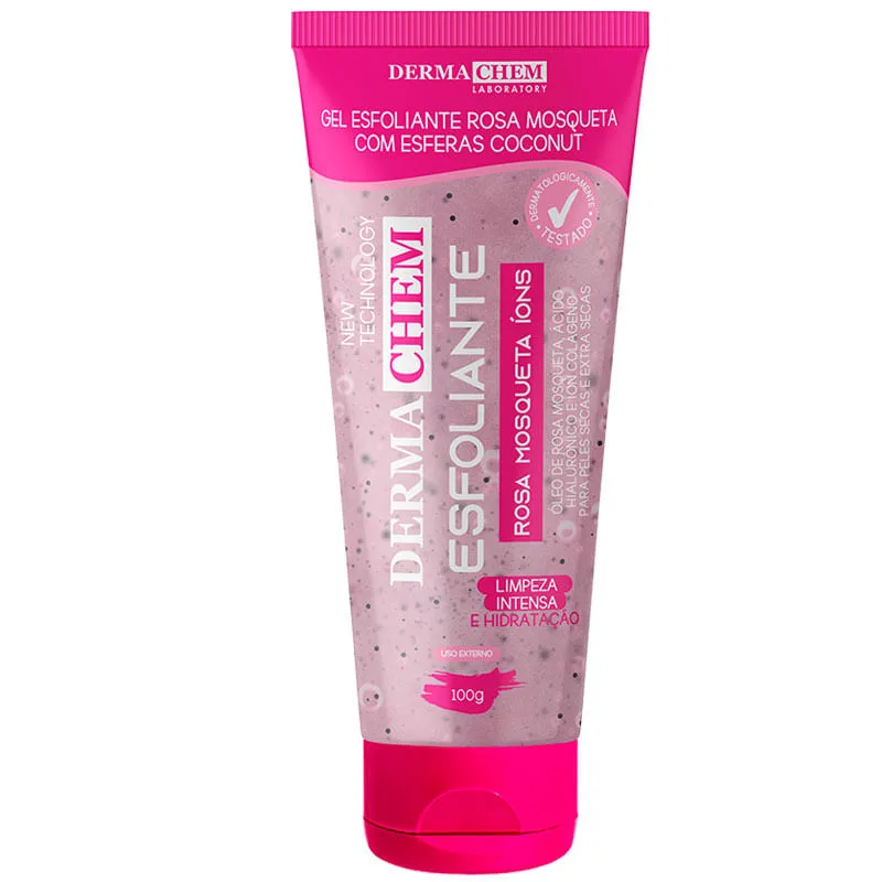 Gel Esfoliante Rosa Mosqueta 100g Dermachem