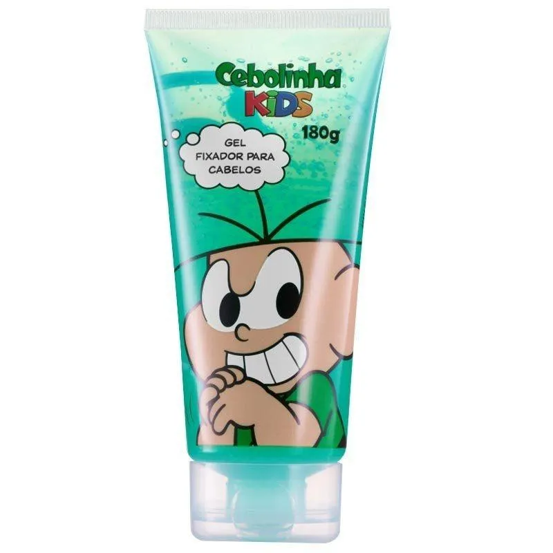 Gel Fixador para Cabelos Turma da Mônica Cebolinha Kids 180g