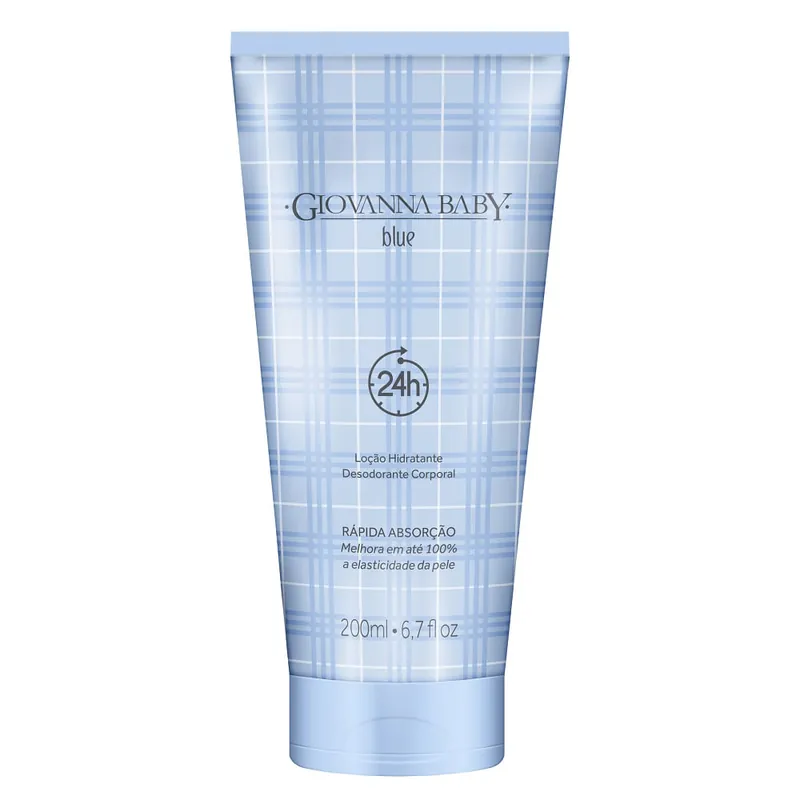 Loção Corporal Giovanna Baby Blue Hifdratante 24h 200ml