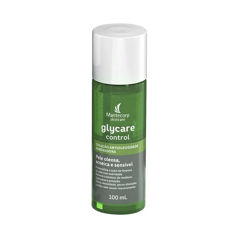 Solução Facial Mantecorp Skincare Glycare Control Antioleosidade 100ml