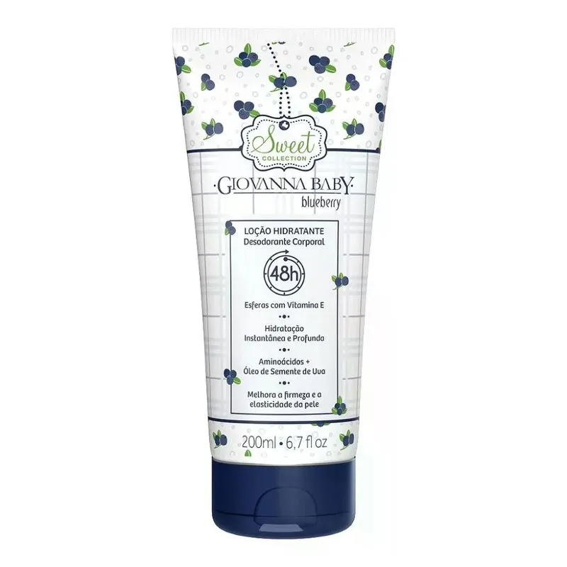 Hidratante Corporal Giovanna Baby - Blueberry 200ml