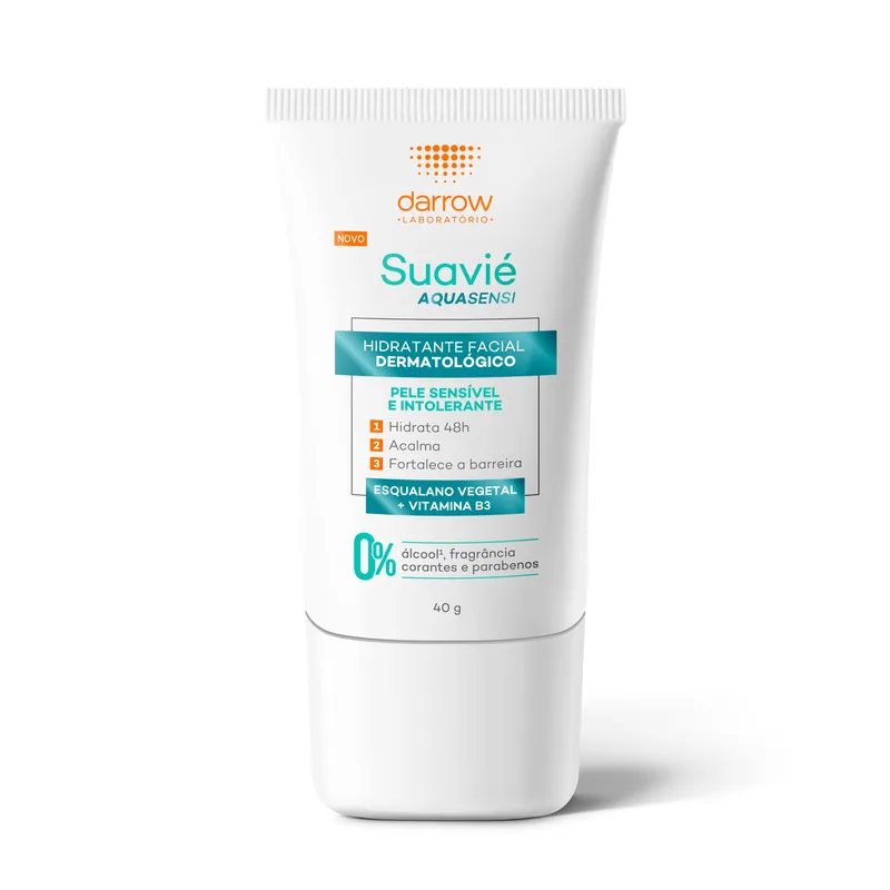 Hidratante Facial Darrow Suavié Aquasensi em Gel Peles Sensíveis 40g