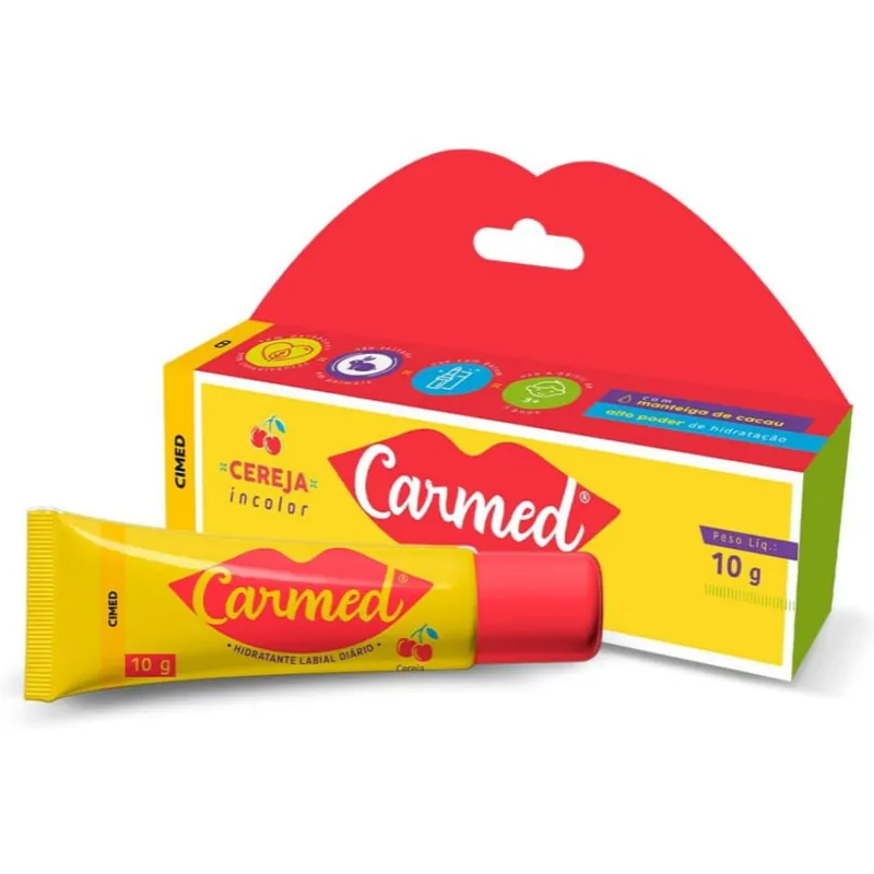 Hidratante Labial Carmed Cereja 10g