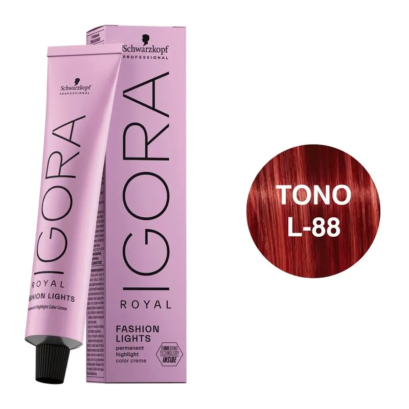 Igora Royal IR - L-88 Fashion Lights Vermelho - 60ml