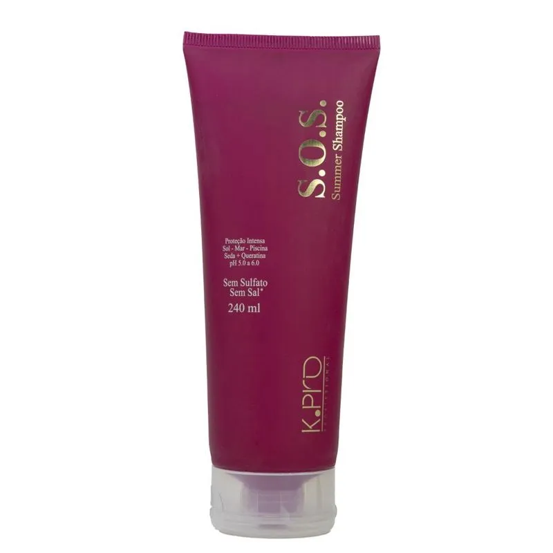 K.Pro S.O.S Summer Shampoo Profissional 240ml