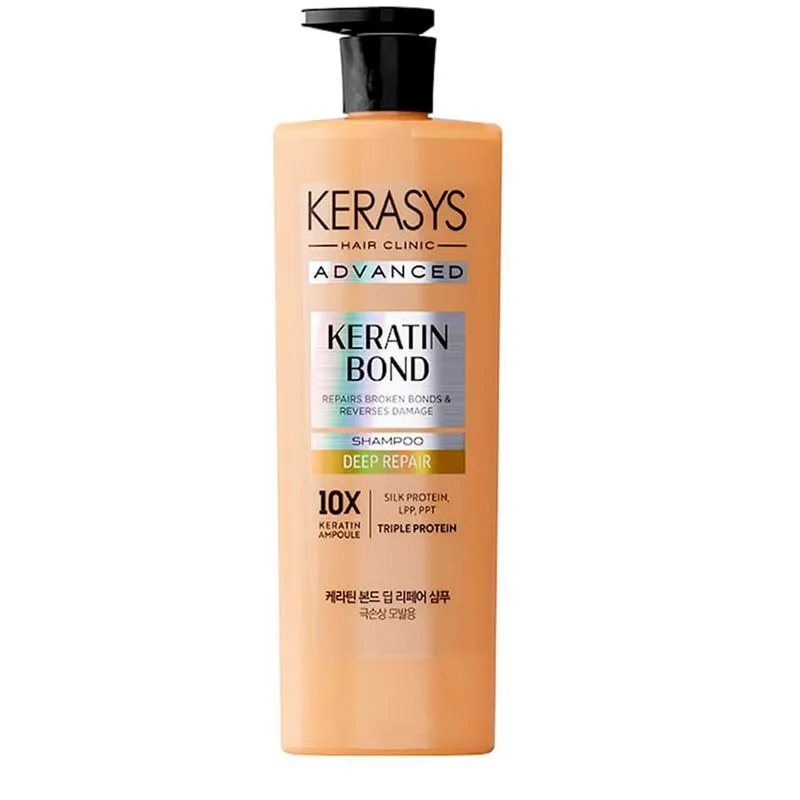 Kerasys Advanced Keratin Bond Deep Repair - Shampoo - 600ml